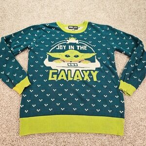 Star Wars The Child‎ Grogu Joy in the Galaxy Ugly Christmas Sweater Women's M